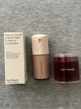 Rare Beauty Foundation and Blush Duo - Beige and Deep Berry